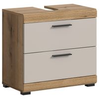 MID.YOU SKRINKA POD UMÝVADLO, kašmírová, prírodná farba, 60/56/34 cm