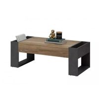 MID.YOU KONFERENČNÝ STOLÍK, farba duba, kompozitné drevo, 110/60/41 cm