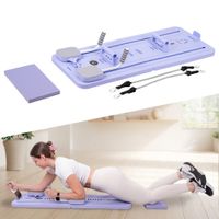 Pilates reformer inSPORTline Trancer Basic fialová