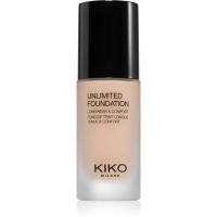 KIKO Milano Unlimited Foundation стійкий тональний крем з матуючим ефектом відтінок 1.5 Neutral 30 мл