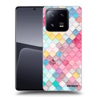 Silikónový prehľadný obal pre Xiaomi 14 Pro - Farebná strecha