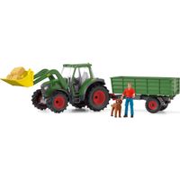 Schleich 42608 Traktor s přívěsem