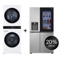 SET - LG WashTower WT1716WWF + Chladnička InstaView™ GSGV80PYLD