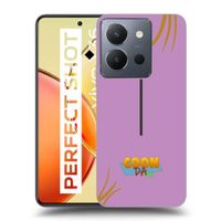Silikónový prehľadný obal pre Vivo Y36 4G - COONDA růžovka