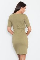 Figl Woman's Dress M446 Olive