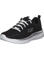 SKECHERS Niske tenisice 'Graceful Get Connected'  crna / bijela