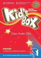 Kid´s Box 1: Class Audio CDs (4) British English, Updated 2nd Edition - audiokniha z kategorie Jazykové učebnice a slovníky