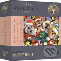 Vánoční kočky (Wood Craft Origin puzzle)