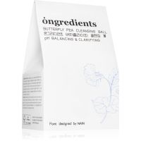 Ongredients Butterfly Pea Cleansing Ball очищуюче мило для обличчя з антиоксидантною дією 110 гр