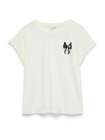 VERO MODA Majica 'VMIHAYA'  crna / bijela