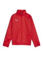 PUMA Sportska jakna 'TeamGoal'  svijetlo crvena / bijela