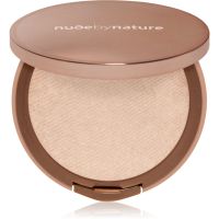 Nude by Nature Flawless Pressed Powder Foundation pudra compacta culoare W2 Ivory 10 g