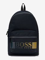 BOSS Pixel Rucksack Blau