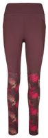 Women's fitness leggings Kilpi LIGANO-W dark red