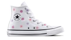 Converse Chuck Taylor All Star Allover Florals - Detské - Tenisky Converse - Biele - A11781C - Veľkosť: 37