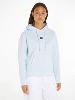 Tommy Jeans Badge Hoodie Majica dugih rukava plava