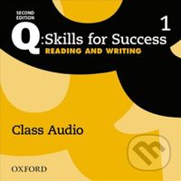 Q: Skills for Success: Reading and Writing 1 - Class Audio CD /1/ (2nd) - audiokniha z kategorie Jazykové učebnice a slovníky