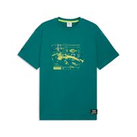PUMA x ASTON MARTIN ARAMCO F1® TEAM Relaxed T-Shirt Herren, Accessoires, Grün, M