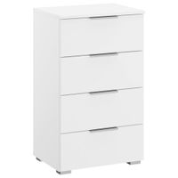 Rauch Möbel NOČNÝ STOLÍK, biela, 40/81/42 cm
