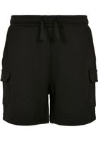 Boys' Organic Cargo Sweat Shorts - Black