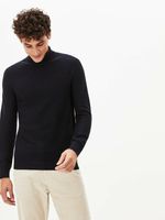 Celio Pewave Rollkragenpullover Blau