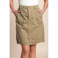 Plus Size Pamučna Mini Suknja, Maslinastozelena