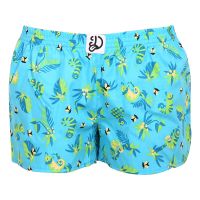 Vidám női bő szárú boxeralsó Dedoles Kaméleon és rovarok (DWLB1312) XXL