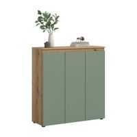 Livetastic SKRINKA NA TOPÁNKY, farba duba, sivozelená, 105/111/37 cm