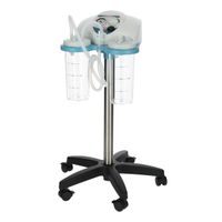 SUPER VEGA mobil váladékelszívó, 2 × 2 literes tartály