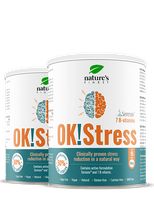 OK!Stress | 1+1 Besplatno | Olakšanje stresa | Anti-stresni dodatak | Smanjenje razine stresa | Smanjuje kortizol | Prirodno | 300g