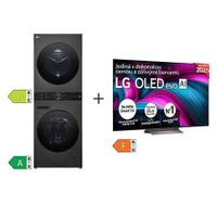 SET - LG TV OLED65C5ELB + LG WashTower WT1210BBF