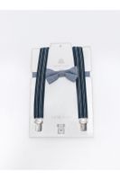 LC Waikiki Baby Boy Suspenders and Bow Tie 2-Piece Set