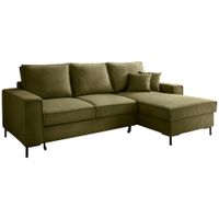 Livetastic ROHOVÁ SEDACIA SÚPRAVA, textil, zelená
