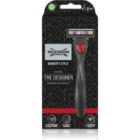 Wilkinson Sword Barbers Style The Architect Rasierer + 2 Ersatzaufsätze