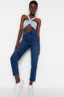 Jeansy damskie Trendyol High Waist