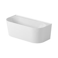 Wanna przyścienna Cersanit Crea Slim 170x80 cm owalna biały połysk S931-040