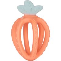 Canpol babies Silicone Sensory Teether Strawberry Orange прорізувач Orange 3m+ 1 кс