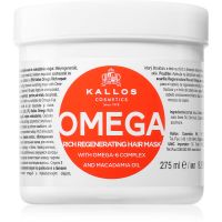 Kallos KJMN Professional Omega vyživujúca maska na vlasy s omega-6 komplexom a makadamia olejom 275 ml