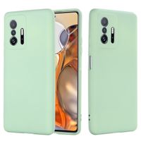 RUBBER Gumijast ovitek Xiaomi 11T / 11T Pro zelena