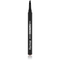 flormar Brow Micro Filler Pen tekoče črtalo za obrvi odtenek 002 Medium Brown 1.1 ml