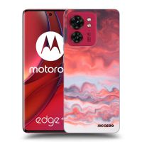 Silikónový čierny obal pre Motorola Edge 40 - Sunset