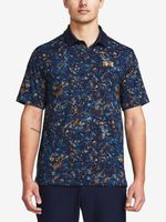 Under Armour UA T2G Printed Polo T-Shirt Blau