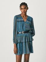 Pepe Jeans Megan Kleid Blau