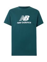 new balance Majica  petrol / bijela