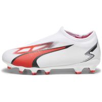 Puma ULTRA MATCH LL FG/AG JR Детски футболни обувки, бяло, размер 28