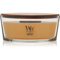 Woodwick Golden Bourbon vonná svíčka s dřevěným knotem (hearthwick) 453.6 g