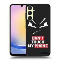 Silikónový čierny obal pre Samsung Galaxy A26 5G A266B - Evil Eye - Transparent