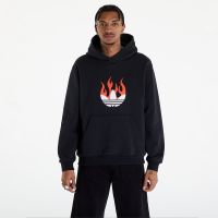 Bluza adidas Flames Logo Hoodie Black M