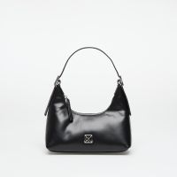 Calvin Klein Emblem Hw Leather Mini Shoulder Bag Black Universal