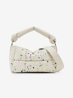 Desigual Splatter 23 Puffy Rennes Torba bijela